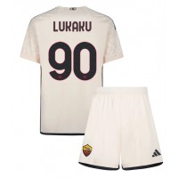 AS Roma Romelu Lukaku #90 Gostujuci Dres za djecu 2023-24 Kratak Rukav (+ Kratke hlače)